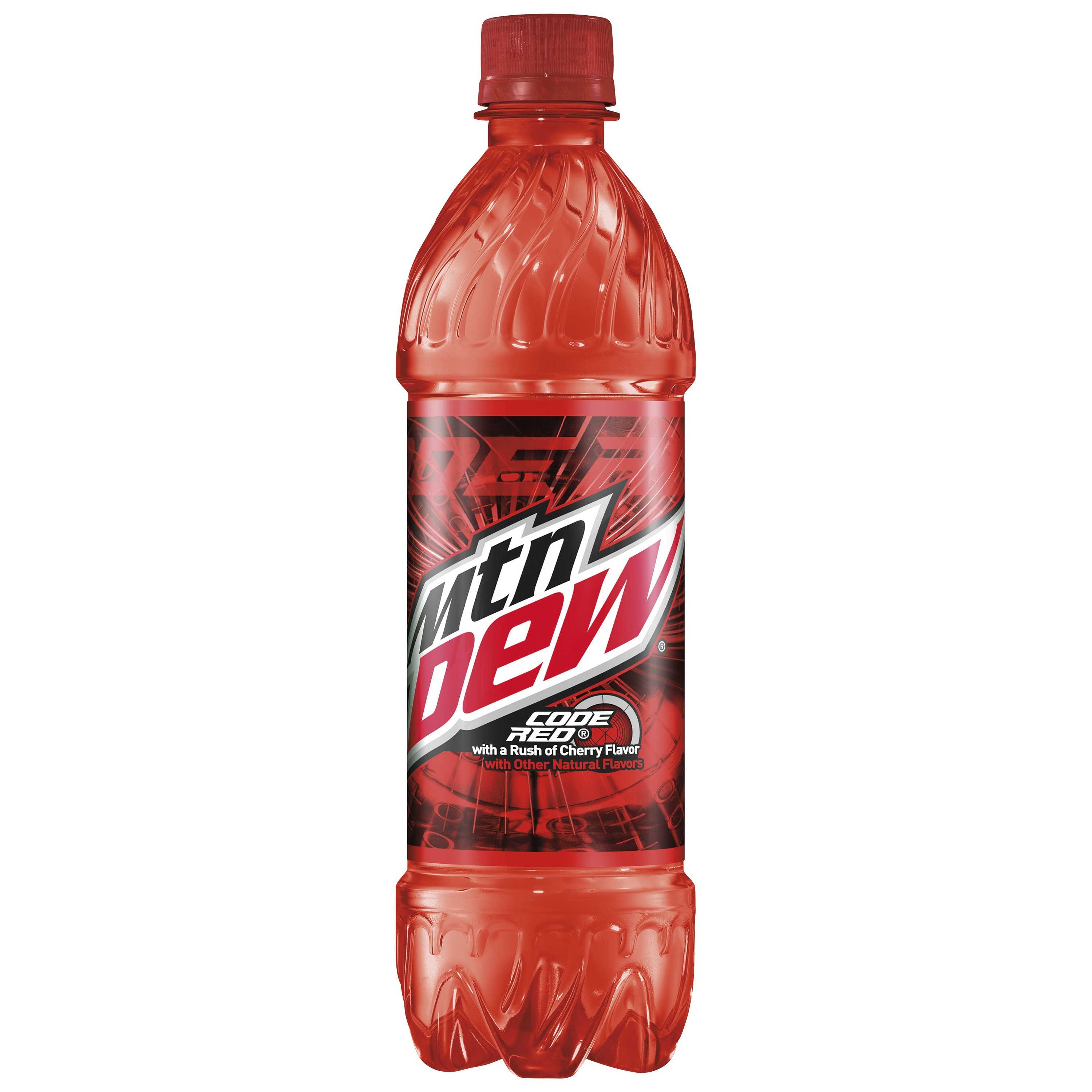 Mountain Dew Code Red Soda16.9 oz Bottles, 6 Count