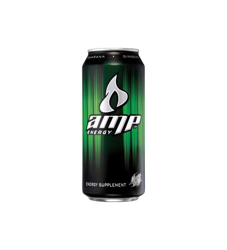 AMP Energy Original Citrus Flavored Energy Drink, 16 Fl. Oz.