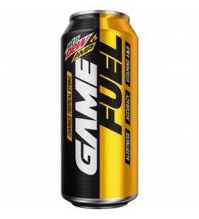 MTN DEW AMP GAME FUEL, Charged Tropical Strike, 16 oz Can