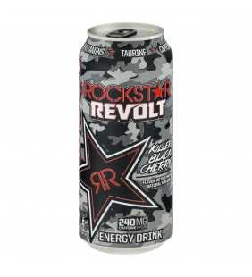 Rockstar Revolt Killer Black Cherry Energy Drink, 16 Fl. Oz.
