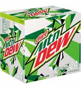 Diet Mountain Dew Soda, 24 Count, 12 fl. oz. Cans