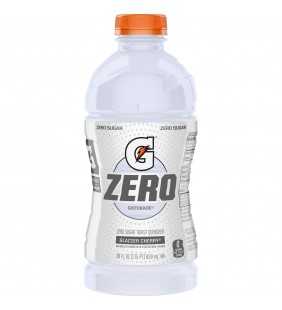 Gatorade G Zero Thirst Quencher, Glacier Cherry, 28 oz Bottle