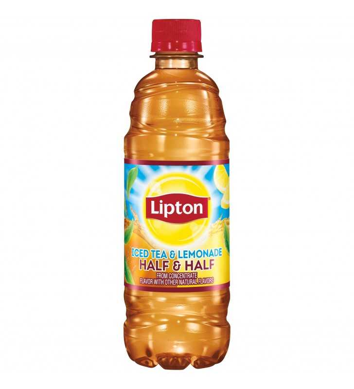 Lipton Iced Tea And Lemonade Half & Half, 16.9 Fl Oz, 12 Count