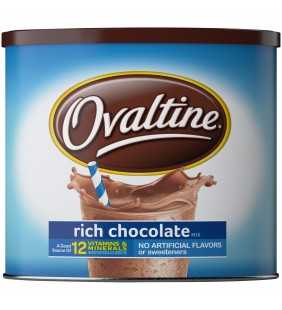 Ovaltine Rich Chocolate Drink Mix 18 oz. Canister