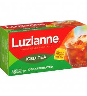 Luzianne, Decaffeinated, Black Iced Tea, Tea Bags, 48 ct.