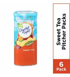 Crystal Light Sweet Tea Powdered Drink Mix, Low Caffeine, 1.56 oz Can