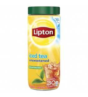Lipton Black Iced Tea Mix Decaffeinated Unsweetened, 30 qt
