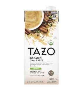 Tazo, Organic Chai Latte Black Tea, Tea Concentrate, 32 Fl Oz