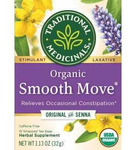 Traditional Medicinals, Organic Smooth Move, Tea Bags, 16 Count