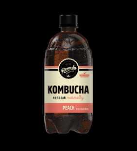 Remedy Kombucha Peach 20oz