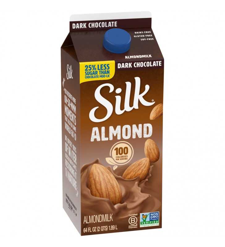 Silk Dark Chocolate Almondmilk, Half Gallon