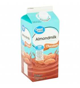 Great Value Chocolate Almondmilk, 1/2 gal