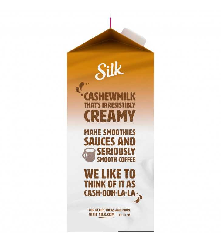 Silk Unsweetened Cashewmilk, Half Gallon