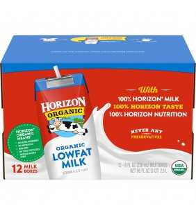 Horizon Organic 1% Lowfat Shelf-Stable Milk, 8 Oz., 12 Count