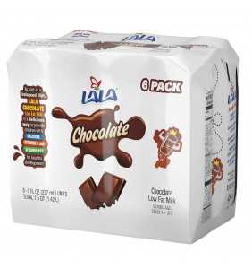 LALA Chocolala UHT Chocolate Milk Drinks, 1% Low Fat, Excellent Source of Calcium and Vitamin D, 8.25-ounce, 6 Pack