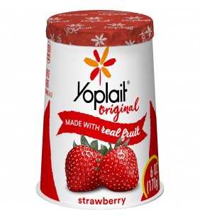 Yoplait Original Yogurt, Strawberry, Gluten Free, 6 oz