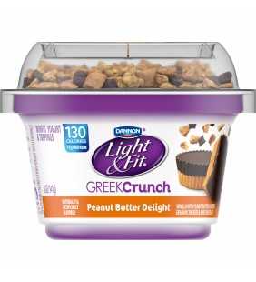 Light & Fit Nonfat Peanut Butter Delight Crunch Greek Yogurt, 5 Oz.