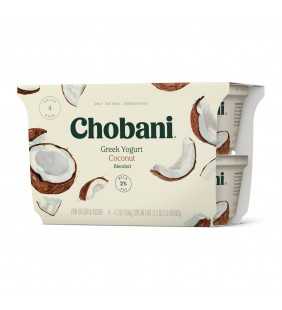 Chobani® 2% Greek Yogurt, Coconut Blended 5.3oz, 4-pack