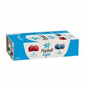 Yoplait Light Yogurt Variety Pack Strawberry/Blueberry Patch 48oz 8Ct