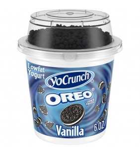 YoCrunch Lowfat Vanilla with OREO Yogurt, 6 Oz.