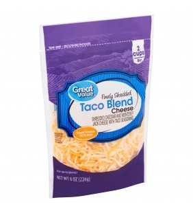 Great Value Finely Shredded Taco Blend Cheese, 8 oz
