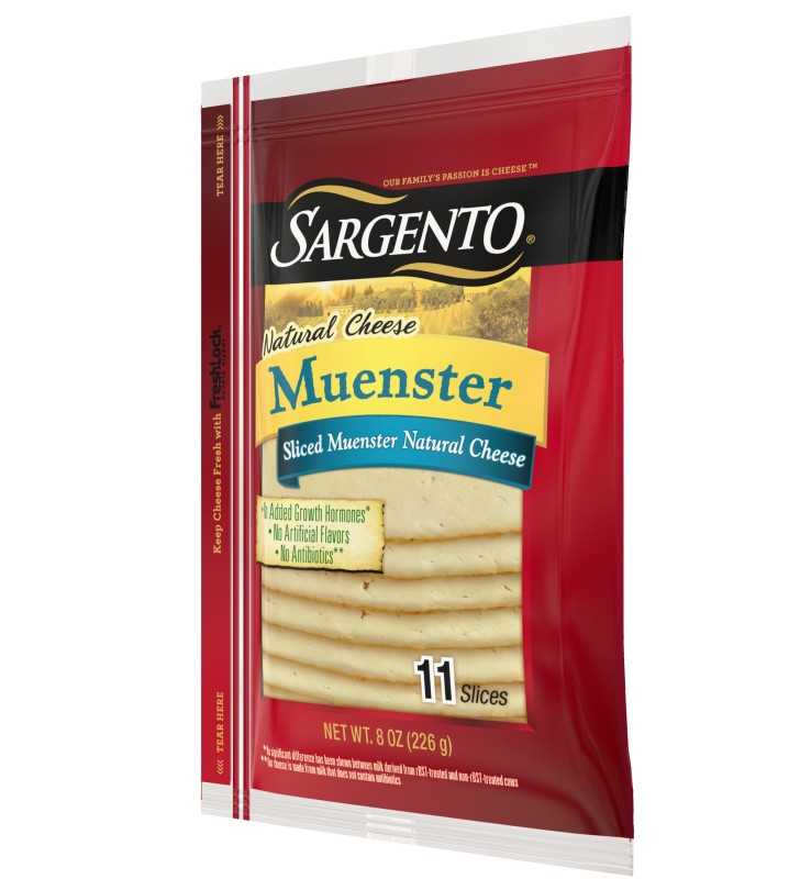 Sargento® Sliced Muenster Natural Cheese, 11 slices