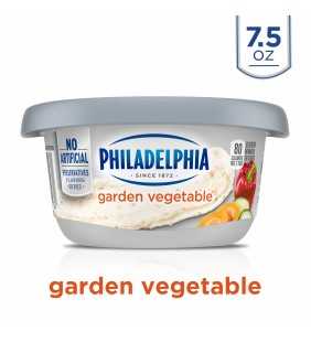 Philadelphia Garden Vegetable Cream Cheese Spread, 7.5 oz. Tub