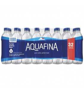 Aquafina Purified Water, 16.9 fl oz Bottles, 32 Count