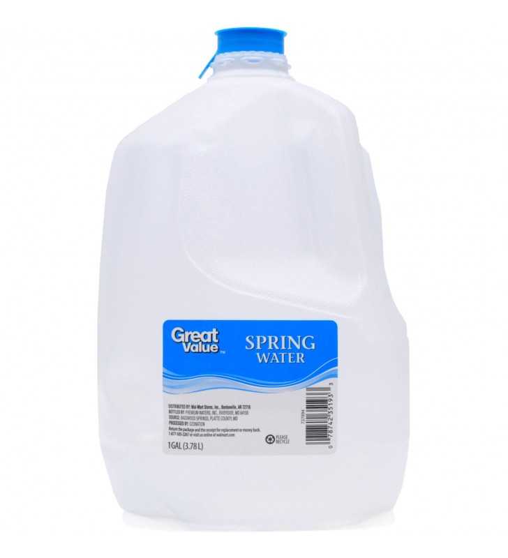 Great Value Spring Water, 1 Gallon