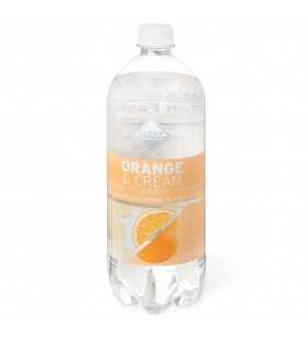Clear American Sparkling Water, Orange & Cream, 33.8 fl oz