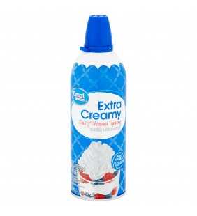 Great Value Extra Creamy Dairy Whipped Topping, 6.5 oz