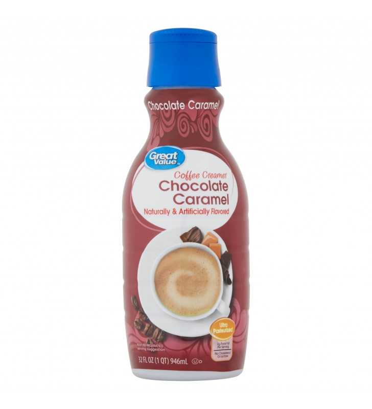 Great Value Chocolate Caramel Coffee Creamer, 32 fl oz