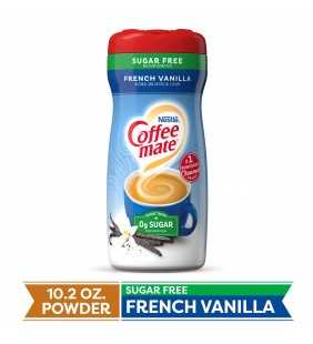 COFFEE MATE Sugar Free French Vanilla Powder Coffee Creamer 10.2 Oz. Canister Non-dairy Lactose Free Gluten Free Creamer