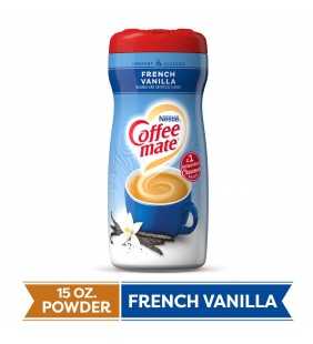 COFFEE MATE French Vanilla Powder Coffee Creamer 15 Oz. Canister Non-dairy Lactose Free Gluten Free Creamer