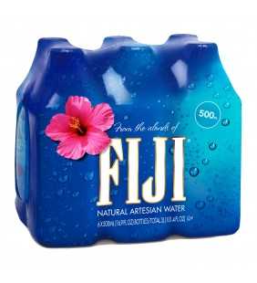 Fiji Natural Artesian Water, 16.9 Fl. Oz., 6 Count