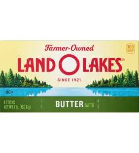 Land O Lakes Salted Butter Sticks, 16 Oz., 4 Count
