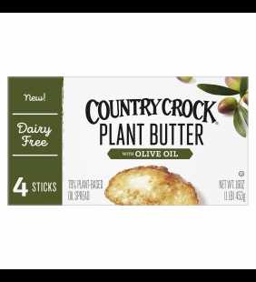 Country Crock Plant Butter with Olive Oil Sticks, 16 oz., 4 Count