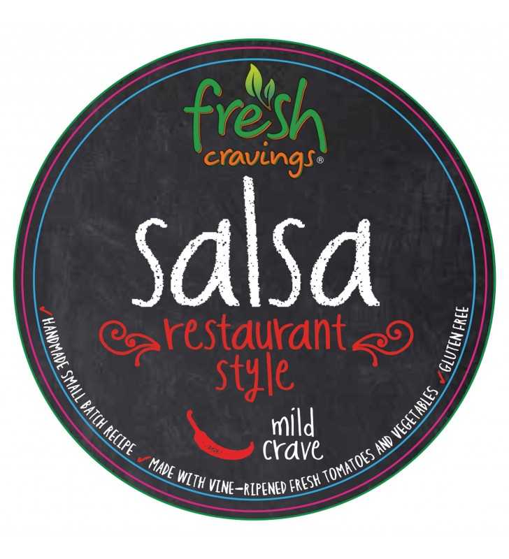 Fresh Cravings Restaurant Style Mild Crave Salsa, 16 oz