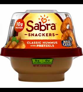 Sabra Classic Hummus with Pretzels, 4.56 oz