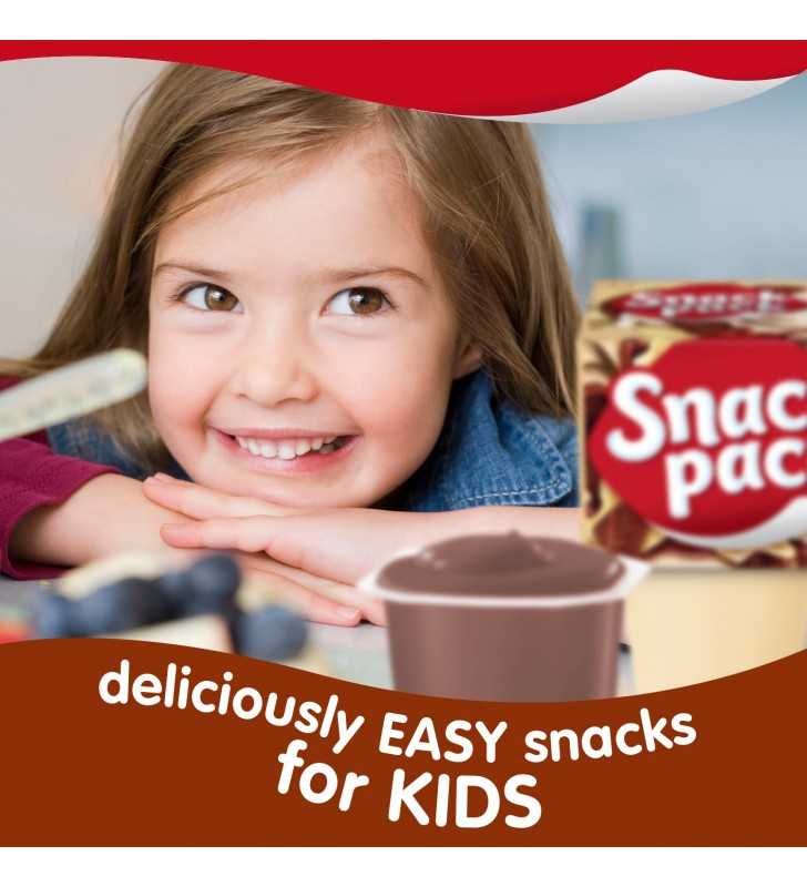 Snack Pack Chocolate and Vanilla Pudding Cups Family Pack 12 Count