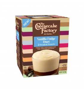 The Cheesecake Factory Vanilla Fudge Duet 11oz (2pk5.5oz)