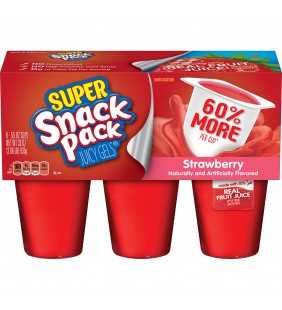 Super Snack Pack Strawberry Juicy Gels, 6 Count