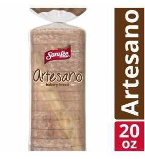 Sara Lee Original Artesano Bakery Bread, Thick Slices & Soft Texture, 20 oz