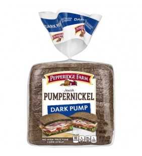 Pepperidge Farm Jewish Pumpernickel Dark Pump Bread, 16 oz. Bag
