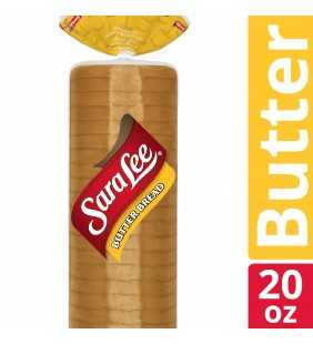 Sara Lee Butter Bread, Rich Taste & Velvety Texture Bread, 20 oz, 22 slices