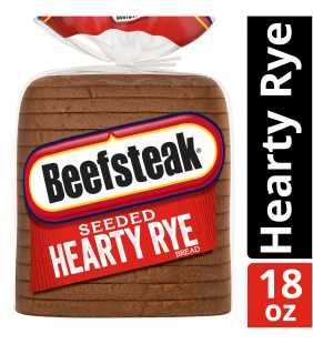 Beefsteak Hearty Rye Seeded Bread, 18 oz