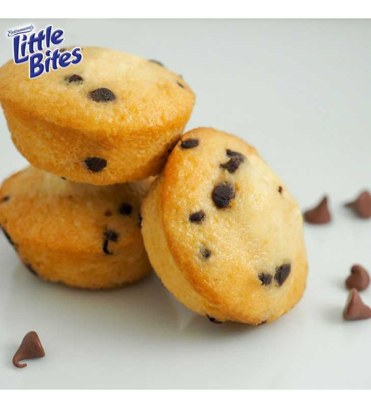 Entenmann’s Little Bites Chocolate Chip Muffins, 5 Pouches per Box