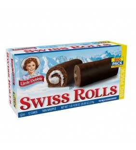 Little Debbie Swiss Cake Rolls, 12 ct, 20.08 oz