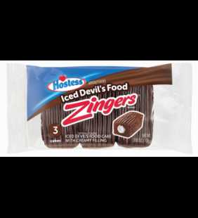Hostess Chocolate Zingers Devil's Food Snacks, 3.81 oz