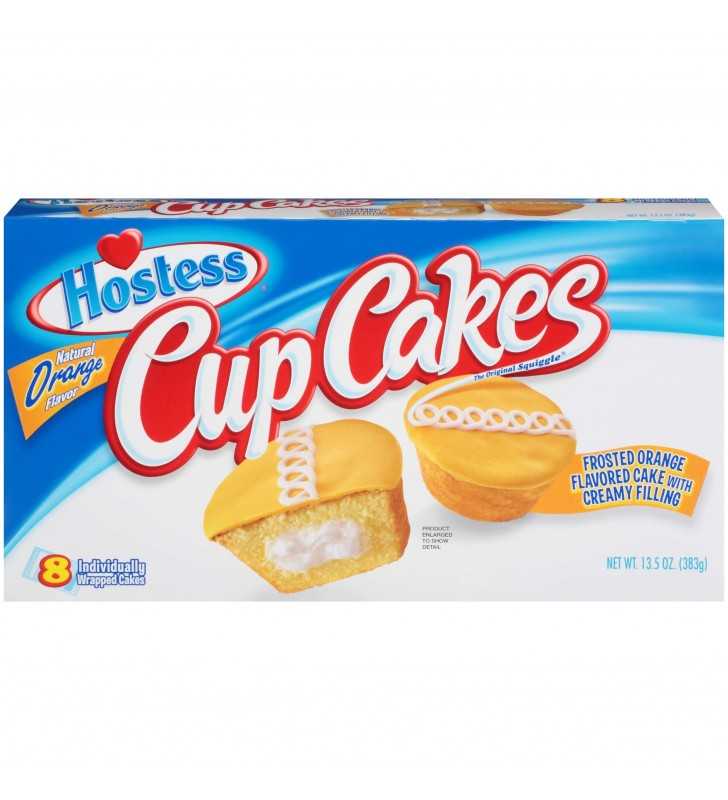 Hostess Orange Cupcakes, 13.5 oz Box (8 count)